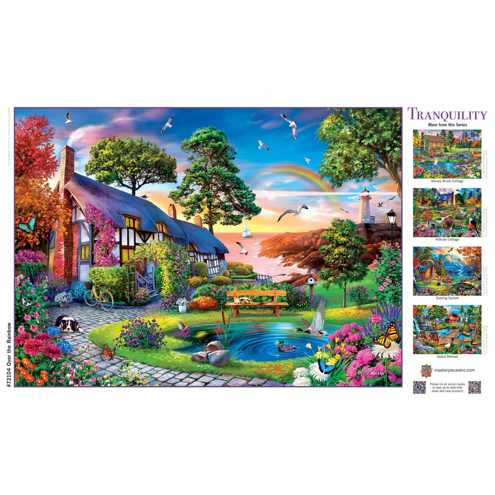 Tranquility - Rainbow 1000 Piece Jigsaw Puzzle (ONLINE ORDER ONLY)