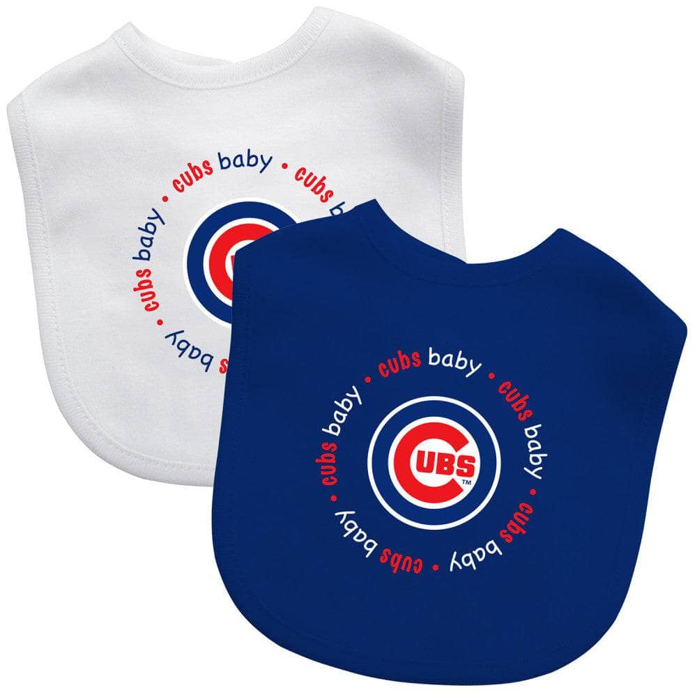 Chicago Cubs - Baby Bibs 2-Pack