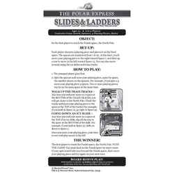 The Polar Express - Slides and Ladders Board Game (ONLINE ORDER ONLY)