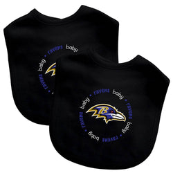 Baltimore Ravens - Baby Bibs 2-Pack (ONLINE ORDER ONLY)
