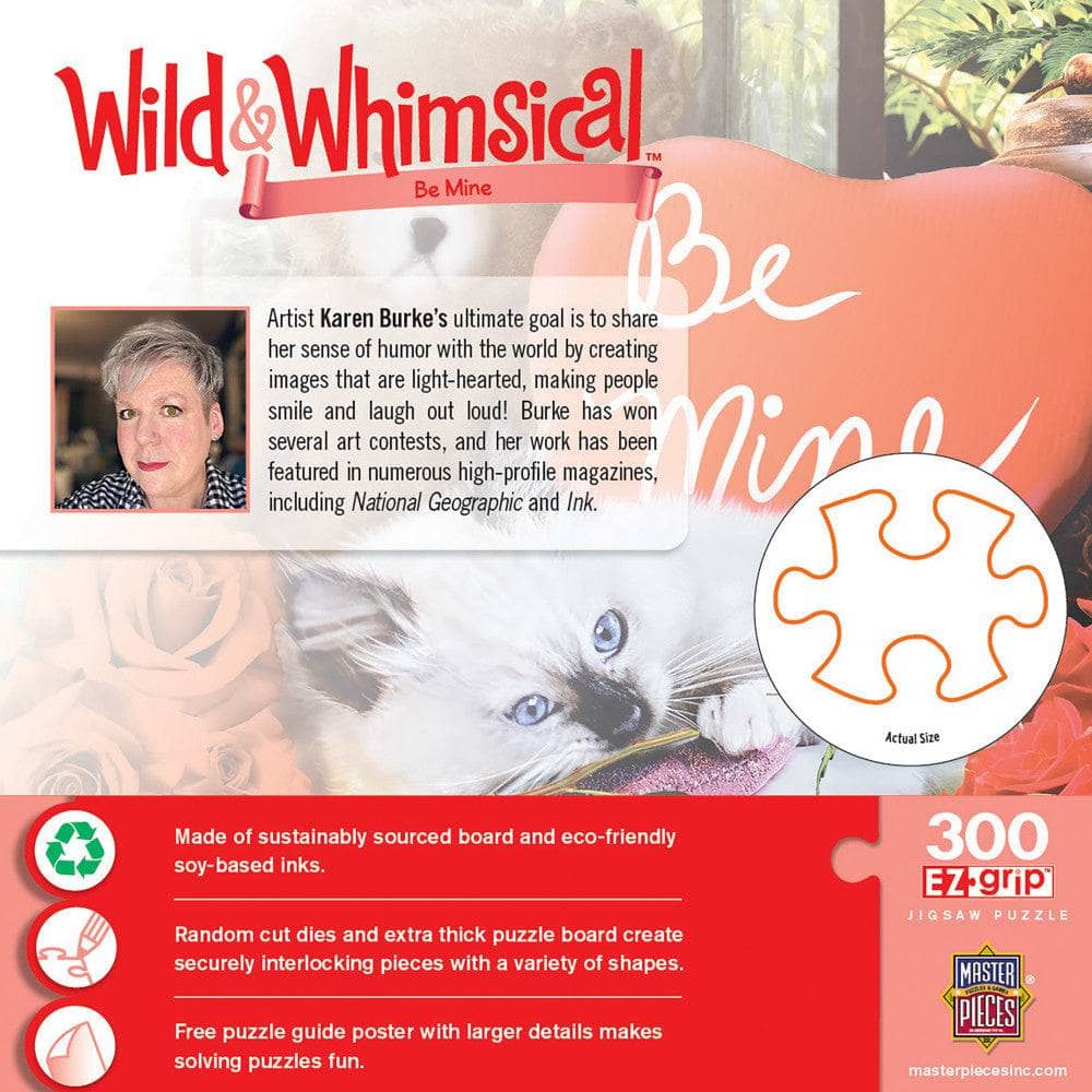 Wild & Whimsical - Be Mine 300 Piece EZ Grip Jigsaw Puzzle (ONLINE ORDER ONLY)