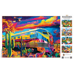 Roadsides of the Southwest - Desert Express 500 Piece Jigsaw Puzzle (ONLINE ORDER ONLY)