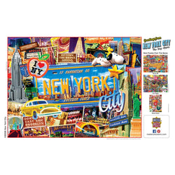 Greetings From New York - 550 Piece Jigsaw Puzzle (ONLINE ORDER ONLY)