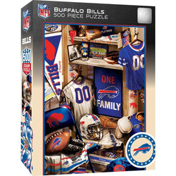 Buffalo Bills - Locker Room 500 Piece Jigsaw Puzzle (ONLINE ORDER ONLY)
