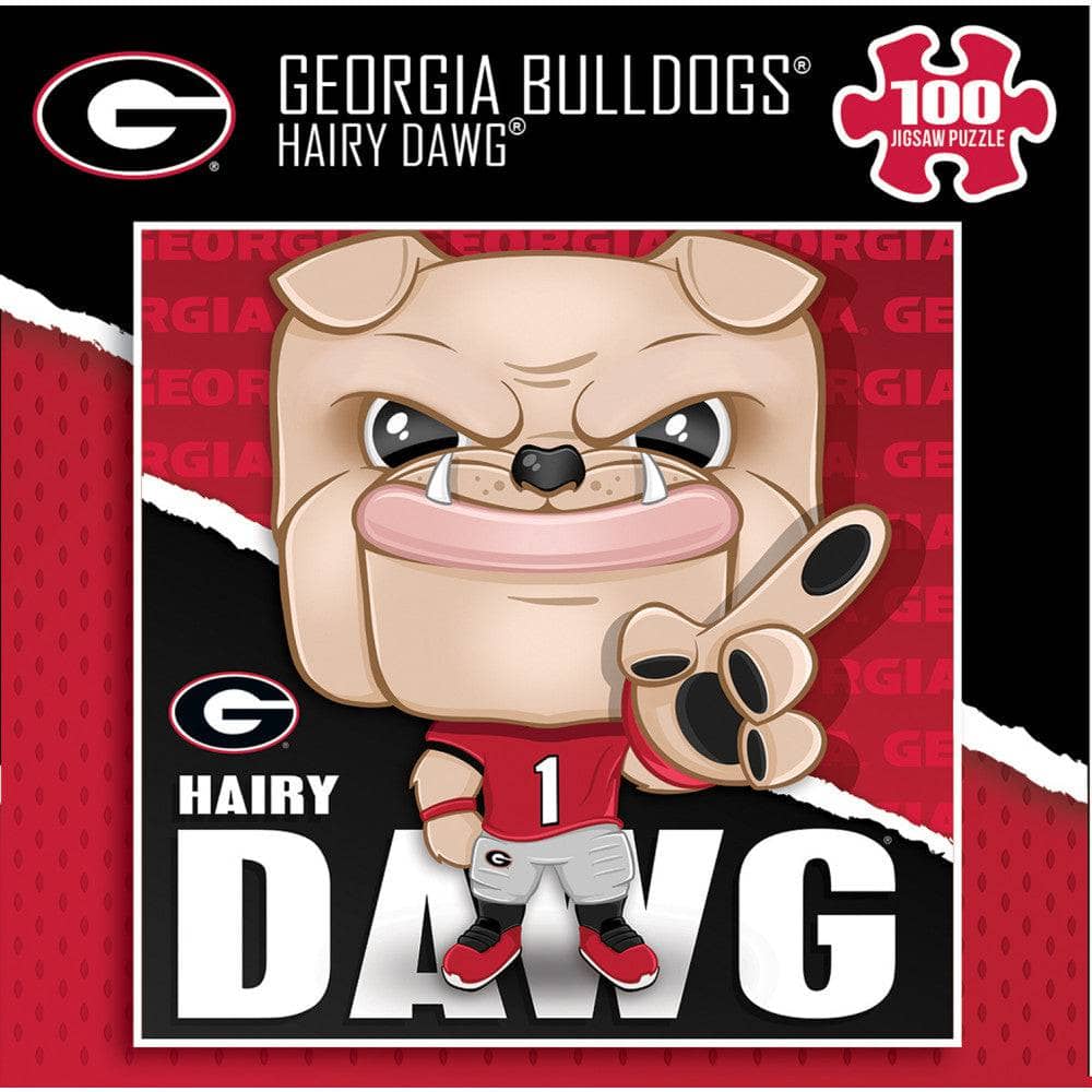 Hairy Dawg - Georgia Bulldogs Mascot 100 Piece Jigsaw Puzzle (ONLINE ORDER ONLY)