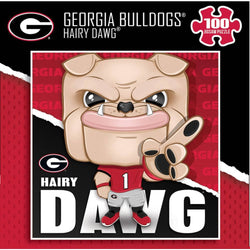 Georgia Bulldogs - NCAA Mascot 100 Piece Jigsaw Puzzle
