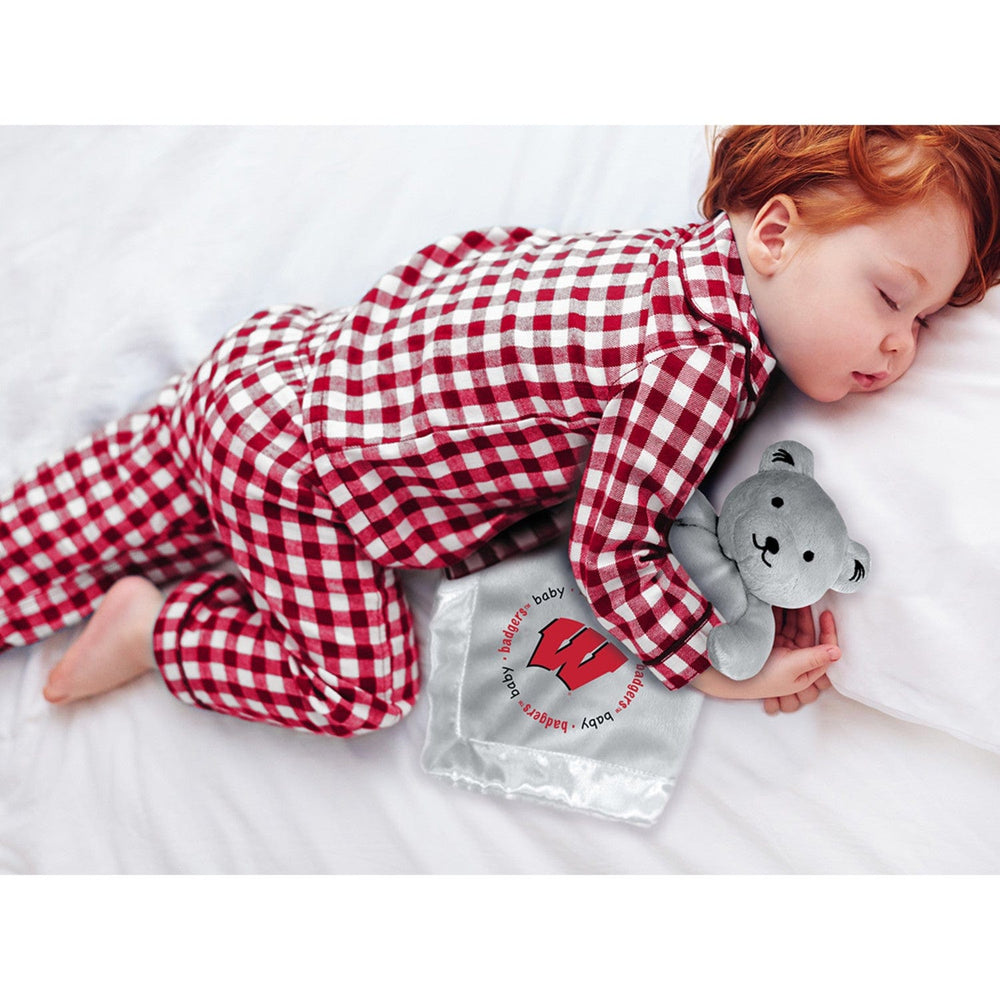 Wisconsin Badgers - Security Bear Gray (ONLINE ORDER ONLY)