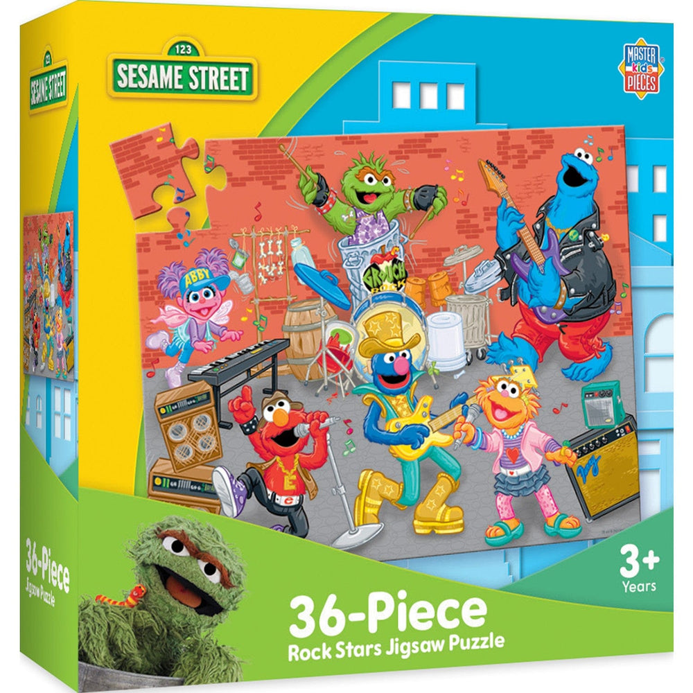 Sesame Street - Rock Stars 36 Piece Jigsaw Puzzle (ONLINE ORDER ONLY)