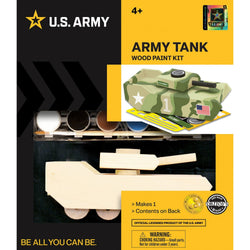 U.S. Army - Tank Wood Craft & Paint Kit (ONLINE ORDER ONLY)