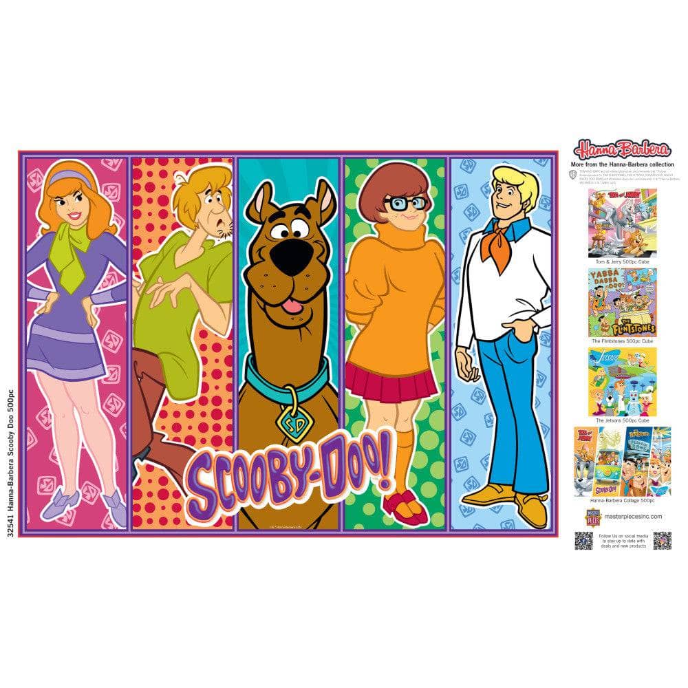 Cartoons - Scooby-Doo! Characters 500 Piece Jigsaw Puzzle (ONLINE ORDER ONLY)