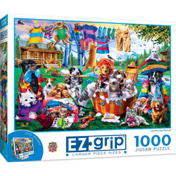 EZ Grip - Laundry Day Rascals 1000 Piece Jigsaw Puzzle (ONLINE ORDER ONLY)