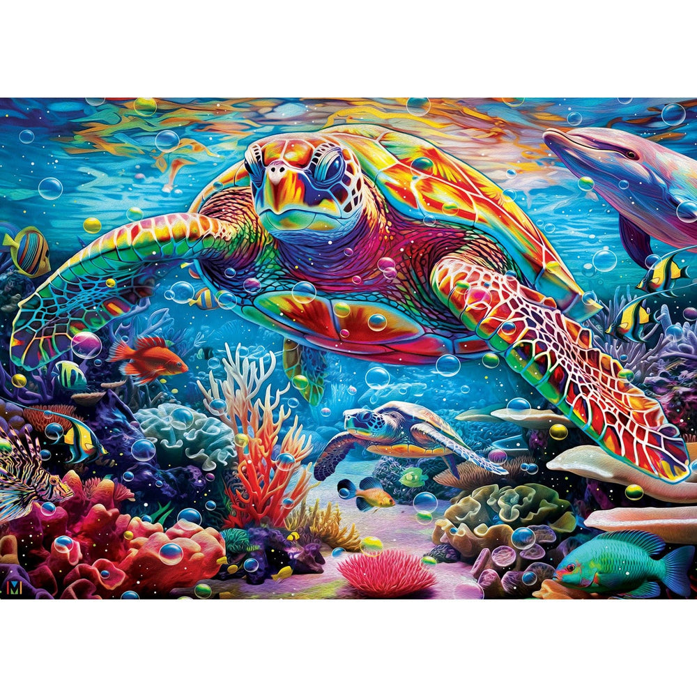 Colorize - Coral Kingdom 1000 Piece Jigsaw Puzzle (ONLINE ORDER ONLY)