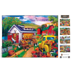 Farmer's Market - Market Fresh Morning 750 Piece Jigsaw Puzzle (ONLINE ORDER ONLY)