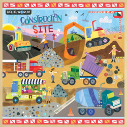 Hello, World! - Construction Site 48 Piece Wood Jigsaw Puzzle (ONLINE ORDER ONLY)