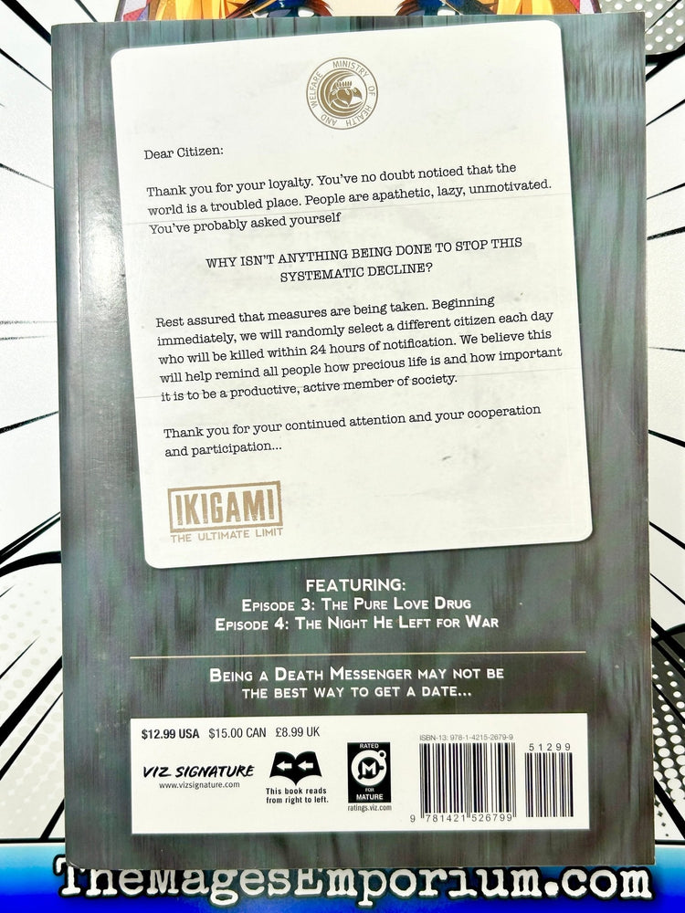 Ikigami The Ultimate Limit Vol 2 (Online Order Only)