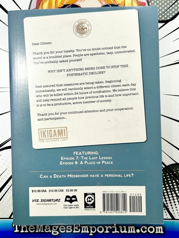 Ikigami The Ultimate Limit Vol 4 (Online Order Only)