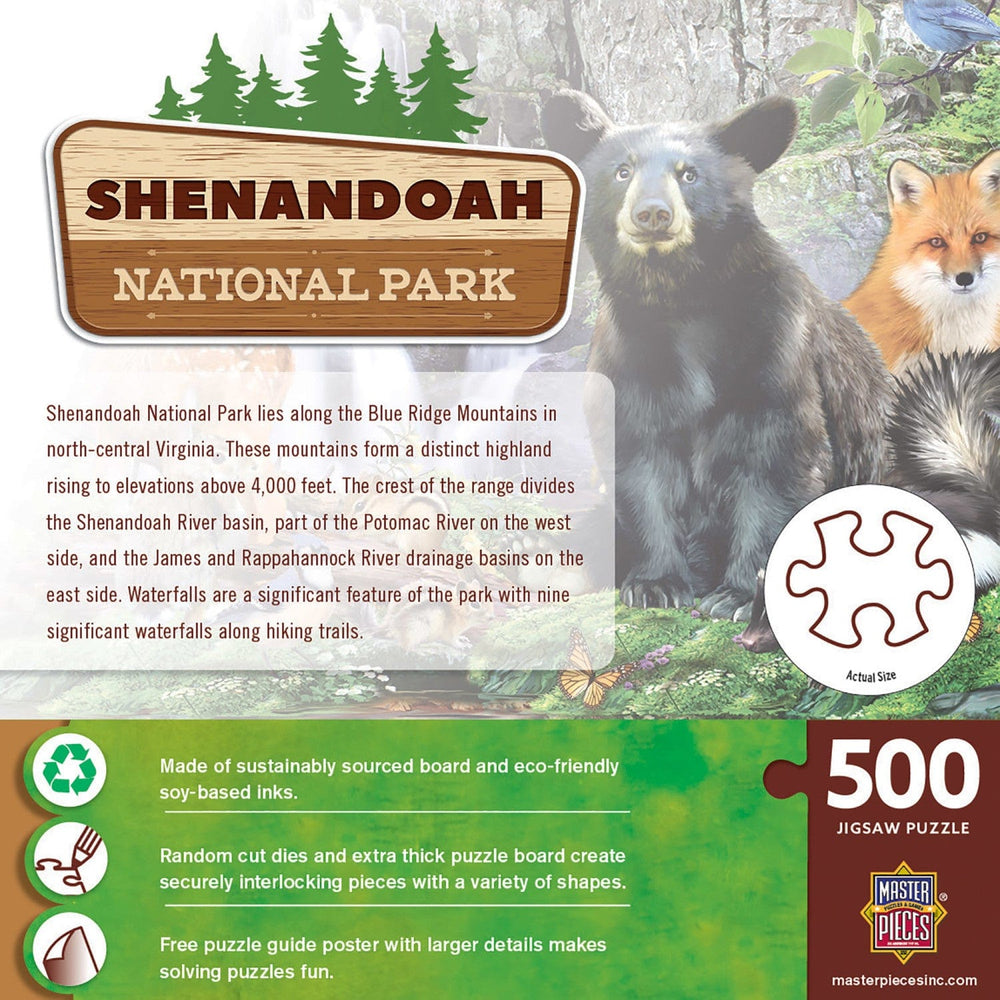 Shenandoah National Park 500 Piece Jigsaw Puzzle (ONLINE ORDER ONLY)