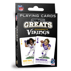 Minnesota Vikings All-Time Greats Playing Cards - 54 Card Deck (ONLINE ORDER ONLY)