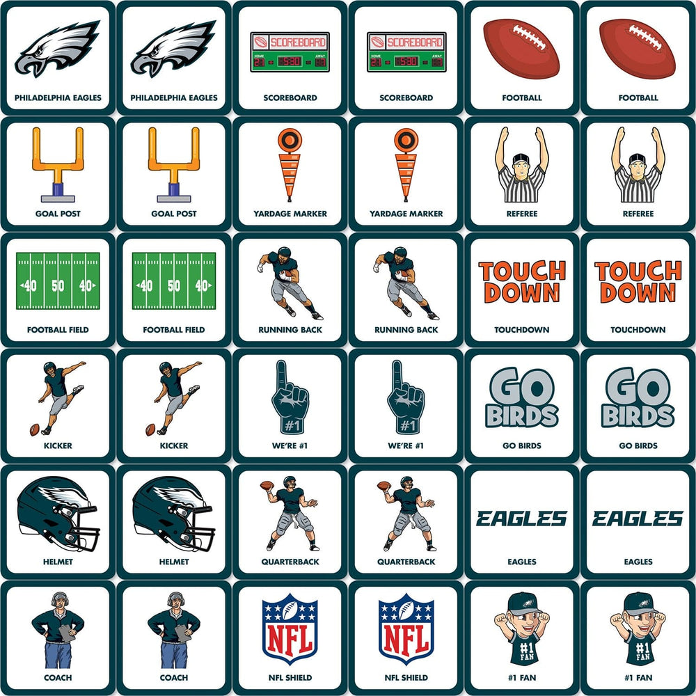 Philadelphia Eagles Matching Game