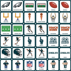 Philadelphia Eagles Matching Game
