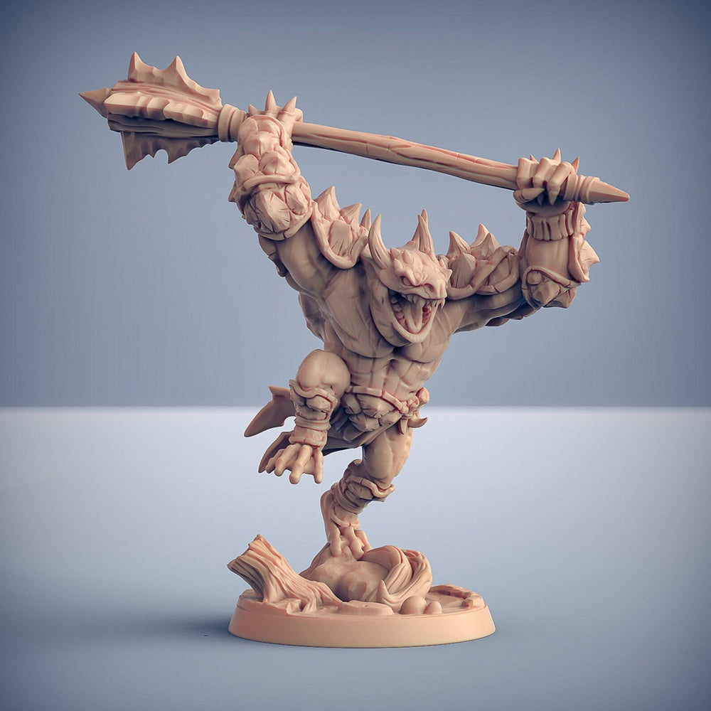 3D Printed Artisan Guild Modulars Gurunda Swamp Gurunda 28mm 32mm (Online Only)