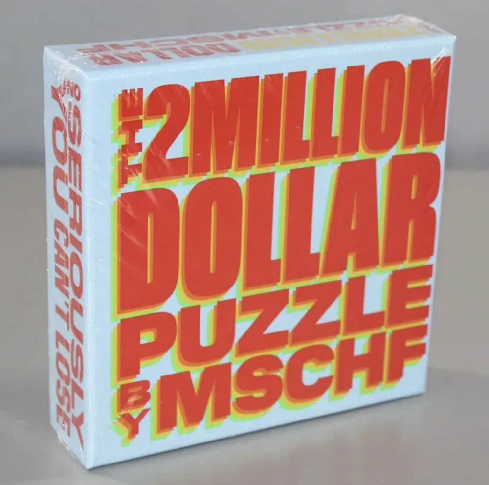 The 2 Million Dollar Puzzle By MSCHF (ONLINE ORDER ONLY)