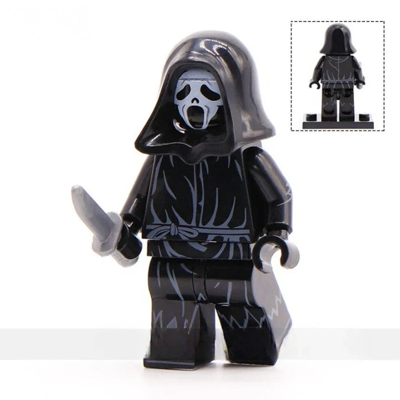 Scream Ghostface Lego Minifigures Custom Horror Toys 1 (ONLINE ORDER ONLY)