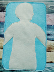 Anatomy board - felt board with 15 organ pieces - learning board - Medical Play Set - human body - busy board - quiet book page - activity (ONLINE ORDER ONLY)