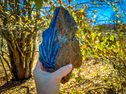 8" Raw VIVIANITE Specimen (ONLINE ORDER ONLY)
