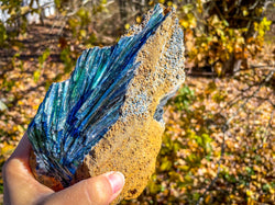 8" Raw VIVIANITE Specimen (ONLINE ORDER ONLY)