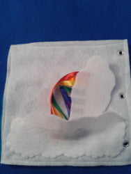 Build Your Own Felt Quiet Book - Page by Page Felt Flower Puzzle - Learn Your Colors -  Durable (ONLINE ORDER ONLY)
