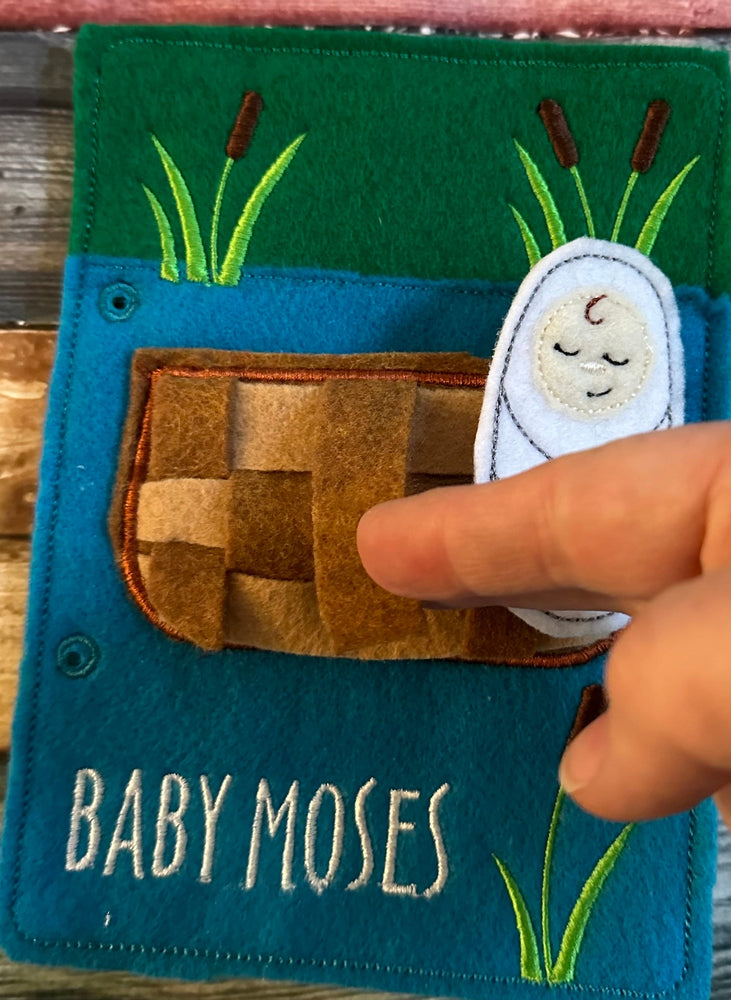 Children's Bible Quiet Book, Interactive Christian Learning Toy,
Baptism Birthday Easter Gift (ONLINE ORDER ONLY)