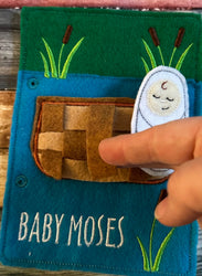 Children's Bible Quiet Book, Interactive Christian Learning Toy,
Baptism Birthday Easter Gift (ONLINE ORDER ONLY)