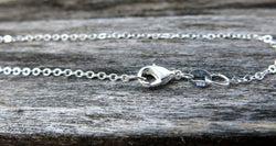 16" - 925 Sterling Silver Filled Necklace Chain - Dainty Fine - 16" - 16 Inch - Lobster Claw Clasp - .925 Stamped - Cable Chain (ONLINE ORDER ONLY)