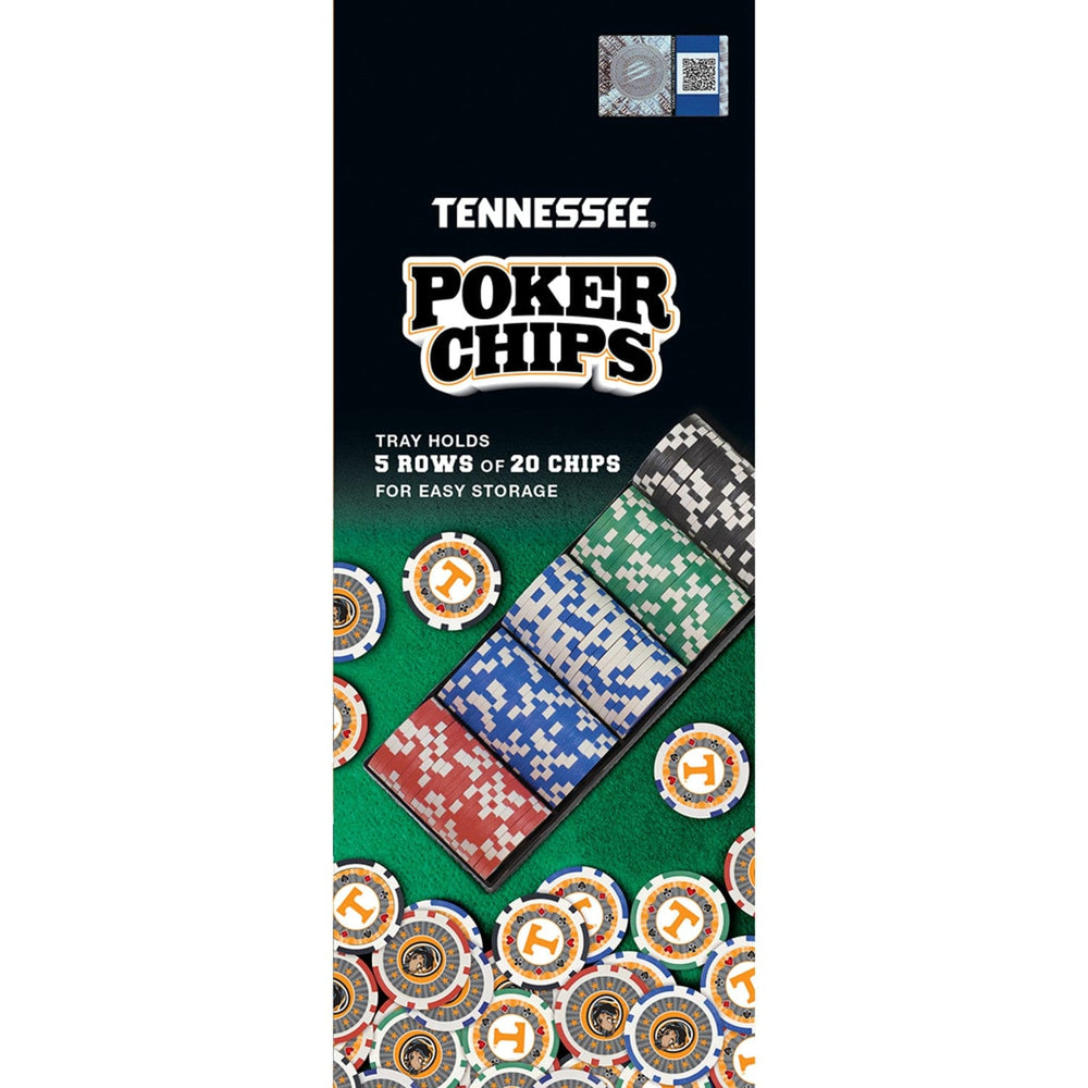 Tennessee Volunteers 100 Piece Poker Chips (ONLINE ORDER ONLY)