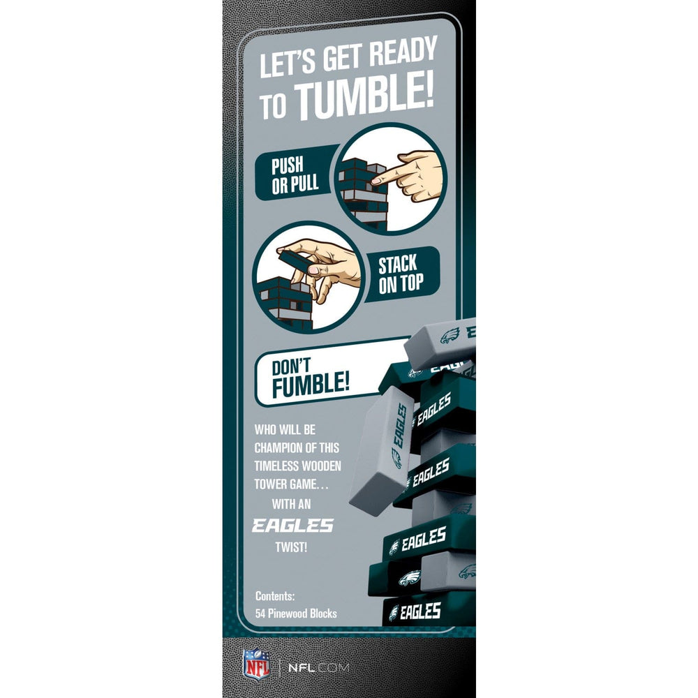Philadelphia Eagles Tumble Tower (ONLINE ORDER ONLY)