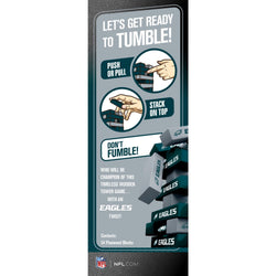 Philadelphia Eagles Tumble Tower (ONLINE ORDER ONLY)