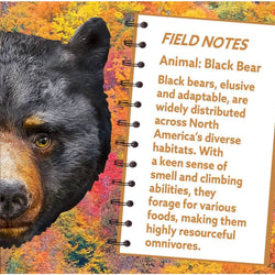 Black Bear 100 Piece Shaped Jigsaw Puzzle (ONLINE ORDER ONLY)