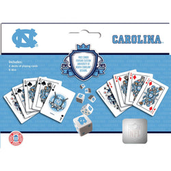 UNC Tar Heels - 2-Pack Playing Cards & Dice Set (ONLINE ORDER ONLY)