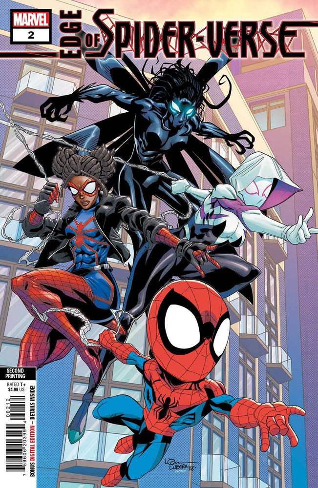 Edge Of Spider-Verse #2 (Of 5) 2nd Print Logan Lubera Variant (09/28/2022) Marvel (ONLINE ORDER ONLY)