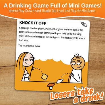 The Drinking Game Game - A Collection of Fun Adult Mini Games for Parties (ONLINE ORDER ONLY)