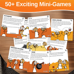 The Drinking Game Game - A Collection of Fun Adult Mini Games for Parties (ONLINE ORDER ONLY)