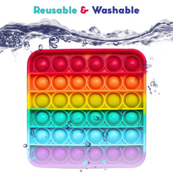 .4 Extra Rainbow Fidget Mats (The Fidget Game: Sight Words) (Online Order Only)