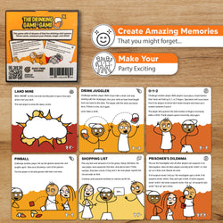 The Drinking Game Game - A Collection of Fun Adult Mini Games for Parties (ONLINE ORDER ONLY)