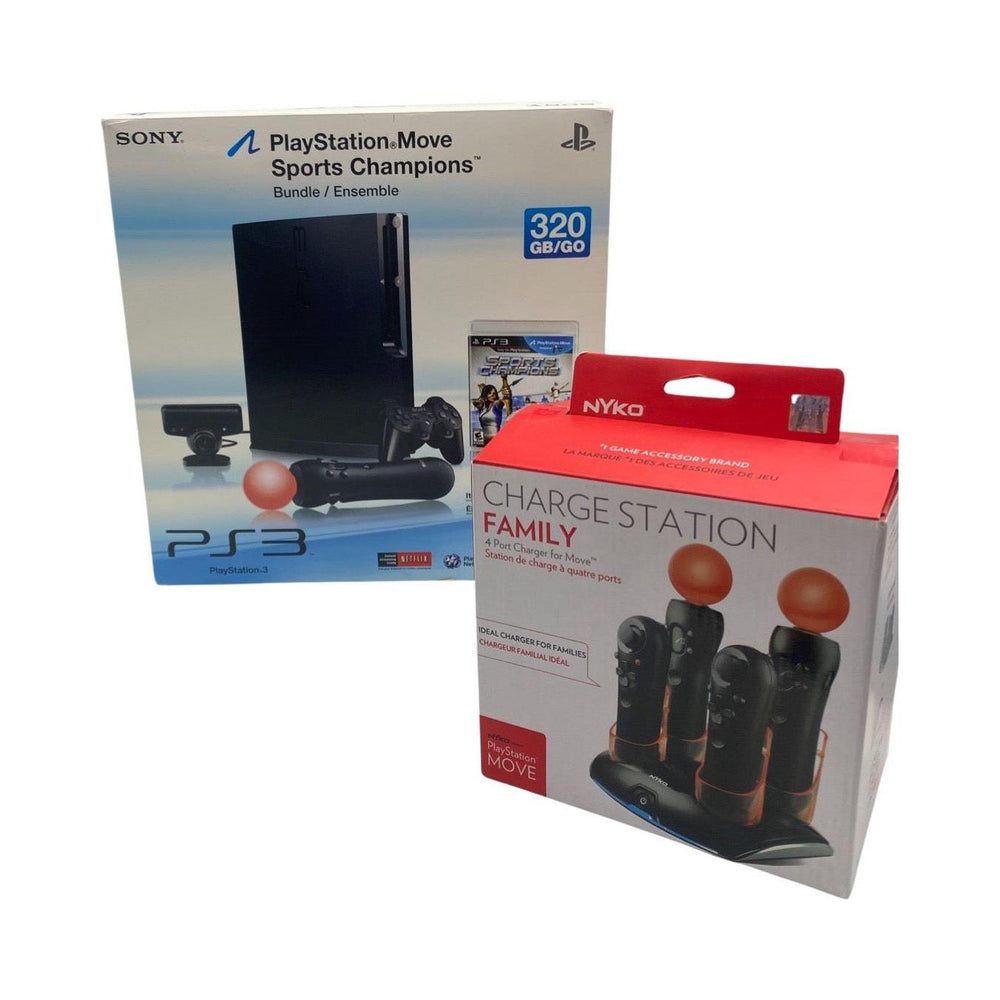 PlayStation 3 Slim (Console-CIB) 320GB PlayStation Move Sports Champions Bundle (Online Order Only)