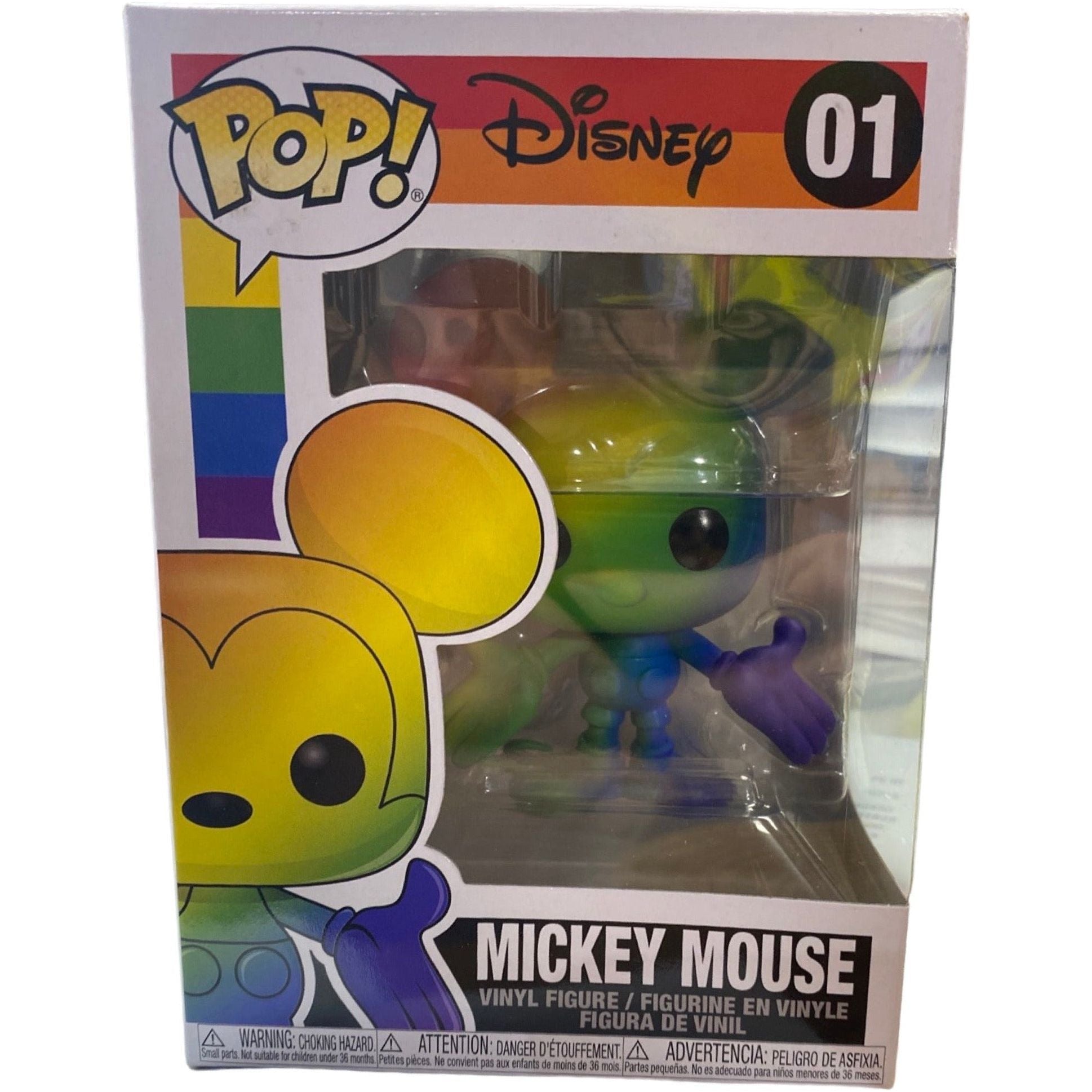 Funko POP! Disney: Pride - Mickey Mouse (Rainbow) #01 (Online Order Only)