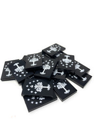 Gondor Banner (LOTR) Printed 2x3 Tile made using LEGO part - B3 Customs (Online Order Only)