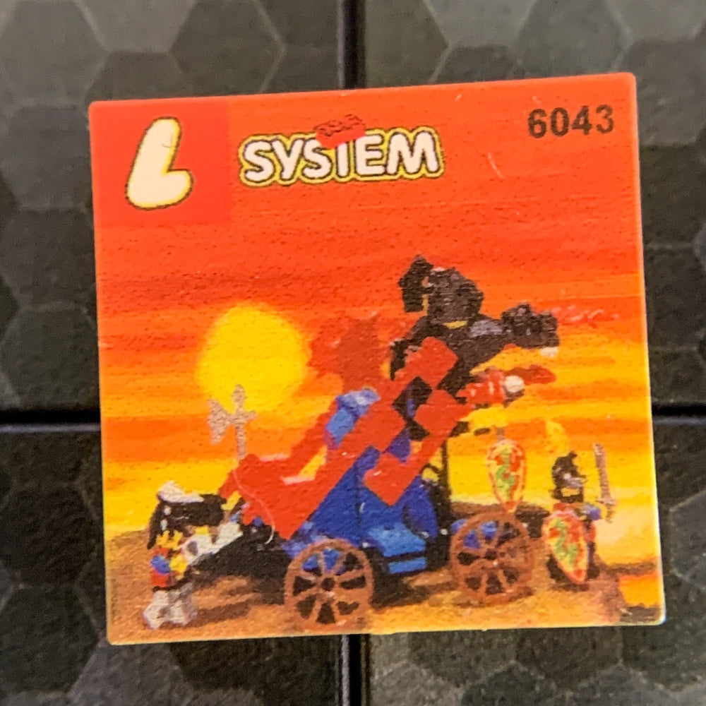 Dragon Defender, Dragon Masters Set 6043 - Custom Printed 2x2 Tile (Online Order Only)