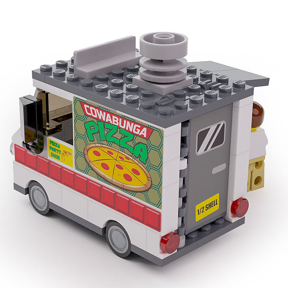 Cowabunga Pizza - B3 Customs® Food Truck w/ Minifigure (Online Order Only)