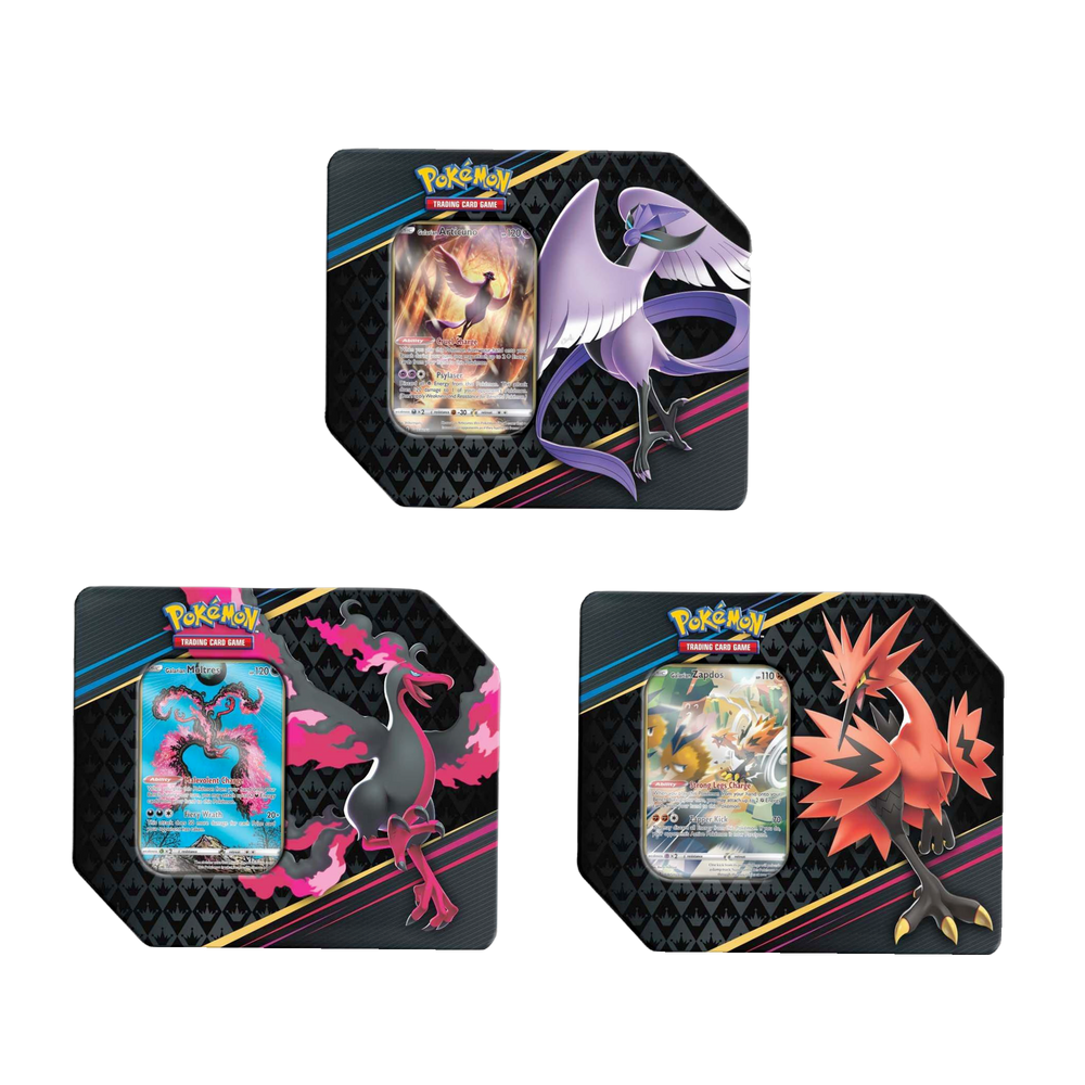Pokemon Crown Zenith Legendary Bird Tin | New (ONLINE ORDER ONLY)